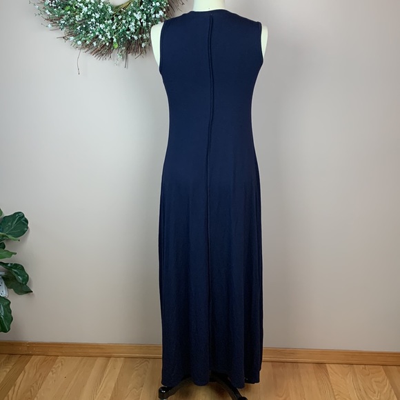 Chelsea & Theodore Dresses Women’s Navy Blue Maxi Skirt Size Small - Picture 4 of 6